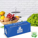Duck Food Wrap, 18 Inches x 2000 feet - Plastic Wrap with Seal & Slide Cutter on Box - Restaurant & Commercial Grade, Excellent Quality & Heavy Duty - Great For Sealing (1-Pack)