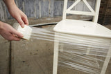 Clear Plastic Stretch Pallet Wrap Core | 3 Inches x 1000 Feet | 80 Gauge | 16-Pack
