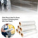 18 Inches X 1500 Feet Shrink Wrap | 80 Gauge Thick | Furniture Moving Wrap (1-Pack)
