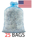 46 Gallon 1.5 MIL Recycling Bags, 37" x 46"