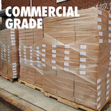 20 Inches X 1000 Feet Shrink Wrap Roll With Handles- 80 Gauge Thick, Clear (2-Pack)