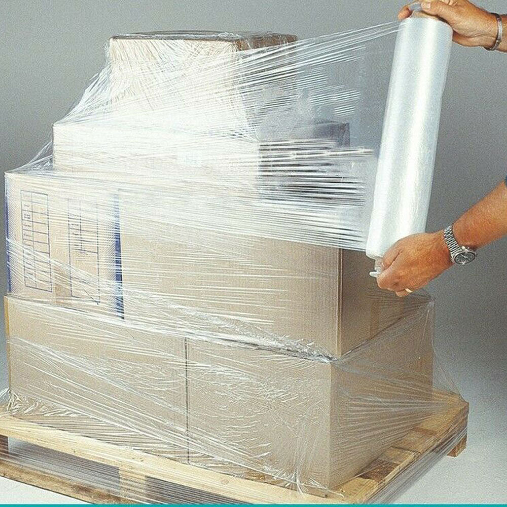 18 Inches X 1500 Feet Shrink Wrap | 80 Gauge Thick | Furniture Moving Wrap (1-Pack)