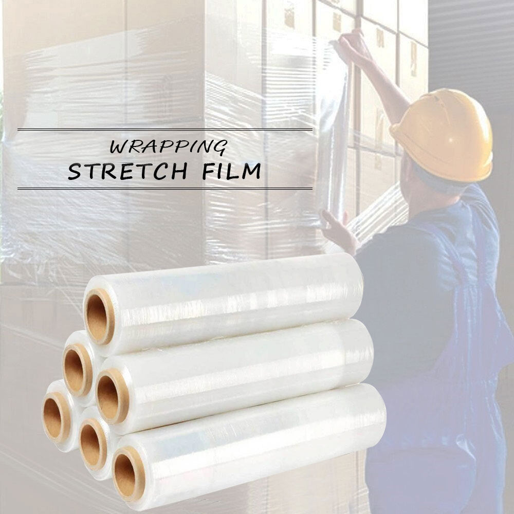 18 Inches X 1500 Feet Shrink Wrap | 80 Gauge Thick | Furniture Moving Wrap (1-Pack)