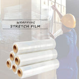 18 Inches X 1500 Feet Shrink Wrap | 80 Gauge Thick | Furniture Moving Wrap (1-Pack)