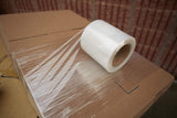 Plastic Stretch Pallet Wrap Core, 3 Inches X 1000 Feet, 80 Gauge, Clear (18-Pack)