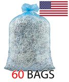 Trash Can Bags 39 Gallon, 1.5 mil Thick Leak-Proof & Durable Can Liners, 32" x 37" Large Garbage Bags