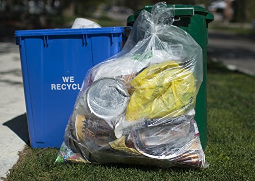 50-39 Gallon 1.5 MIL Strong Clear Trash Bags