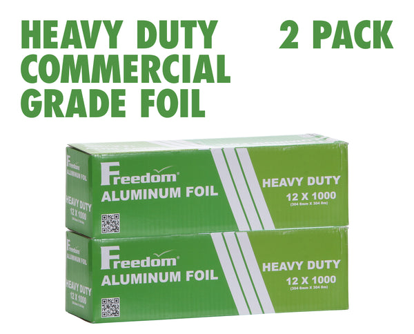 Heavy Duty Aluminum Foil, 18 Inches X 500 Feet, Commercial Industry Grade,  Food Service, Wrap, Bulk Thick Super Heavy Duty Roll (1-Pack)