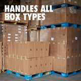 20 Inches X 1000 Feet Shrink Wrap Roll With Handles- 80 Gauge Thick, Clear (2-Pack)