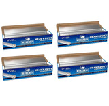 Rhino Aluminum Foil Wrap | Heavy-Duty, Commercial Grade for Food Service Industry | Silver Foil for Cooking, Roasting, Baking, BBQ & Parties | 25 Microns,18" x 525 Feet