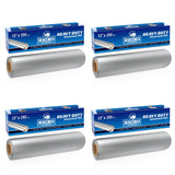 Rhino Aluminum Foil Wrap | Heavy-Duty, Commercial Grade for Food Service Industry | Silver Foil for Cooking, Roasting, Baking, BBQ & Parties | 25 Microns, 12" x 350 Feet