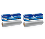 Rhino Aluminum Foil Wrap | Heavy-Duty, Commercial Grade for Food Service Industry | Silver Foil for Cooking, Roasting, Baking, BBQ & Parties | 25 Microns, 12" x 350 Feet