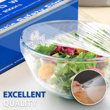18”x 2000 ft. Plastic Wrap with Seal & Slide Cutter on Box - Restaurant & Commercial Grade, Excellent Quality & Heavy Duty - Great For Sealing,
