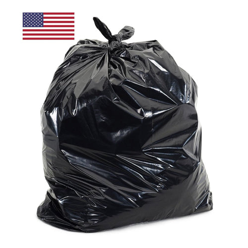 Clear Black Yard Waste Trash Garbage Bags - China Yard Waste