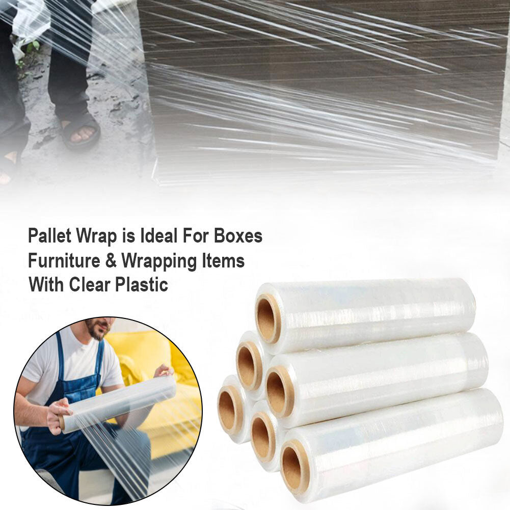 Refill Rolls 4Pack Professional Grade Plastic Wrap 12 x 250
