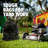42 Gallon Roll of 100 Bags, 4 MIL Extra Heavy Duty Contractor Trash Bag