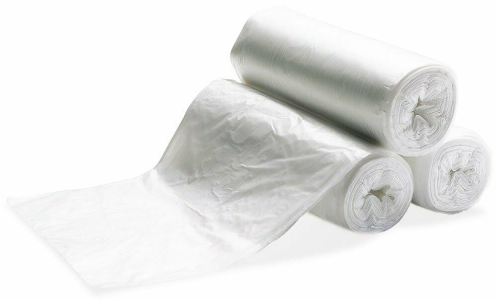 Ox Plastics 45-50 Gallon Trash Can Liner, High Density 43” x 48”, 200 Bags
